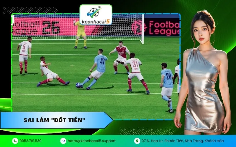 sai lầm "đốt tiền"