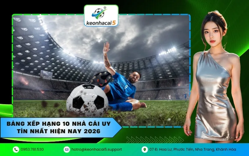 Bảng xếp hạng 10 nhà cái uy tín nhất hiện nay 2026