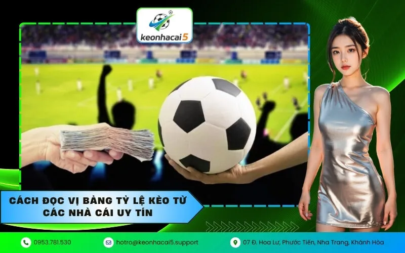 Cách đọc vị bảng tỷ lệ kèo từ các nhà cái uy tín