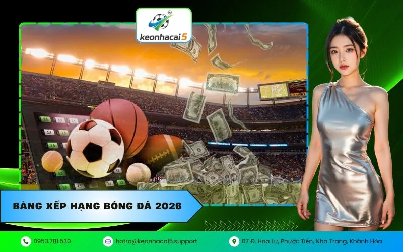 Bảng Xếp Hạng Bóng Đá 2026